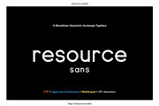 Resource Sans