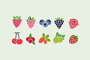 10 Berry Icons