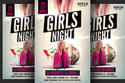Girls-Ladies Night Party Flyer