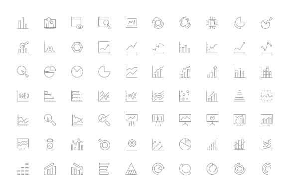 Data Analytics Icons in Graphics - product preview 1