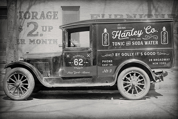 Hanley Font Collection in Script Fonts - product preview 1