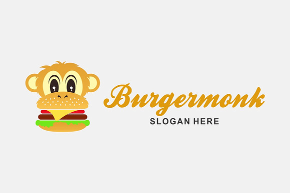 Burger Logo in Logo Templates - product preview 1