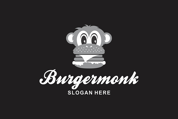 Burger Logo in Logo Templates - product preview 2