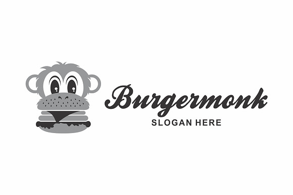 Burger Logo in Logo Templates - product preview 3