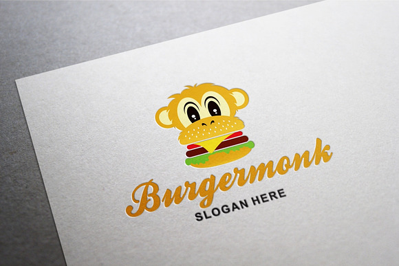 Burger Logo in Logo Templates - product preview 4