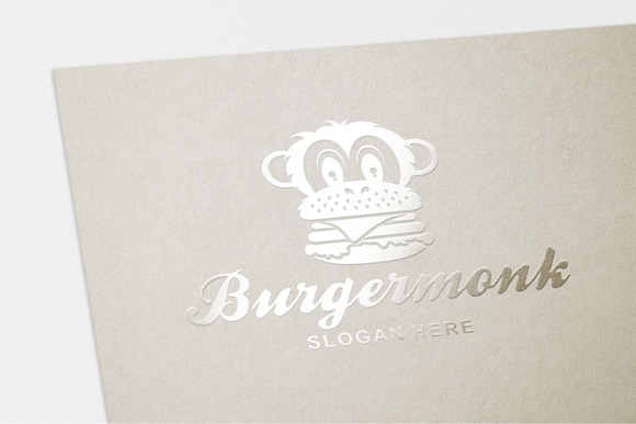 Burger Logo in Logo Templates - product preview 5