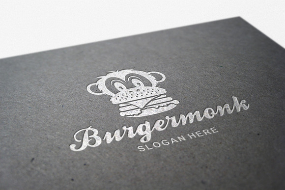 Burger Logo in Logo Templates - product preview 6