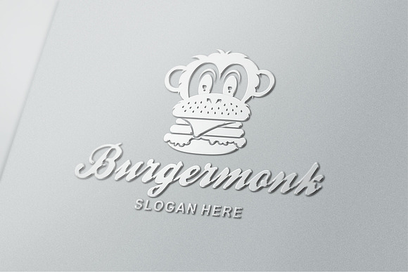 Burger Logo in Logo Templates - product preview 7