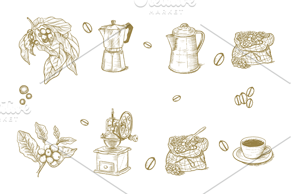 Coffee Vector Illustration in Illustrations - product preview 1