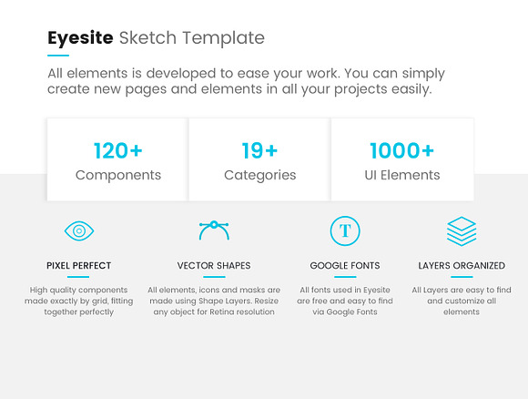 Multi-Prupose Sketch Template UI Kit in UI Kits and Libraries - product preview 3