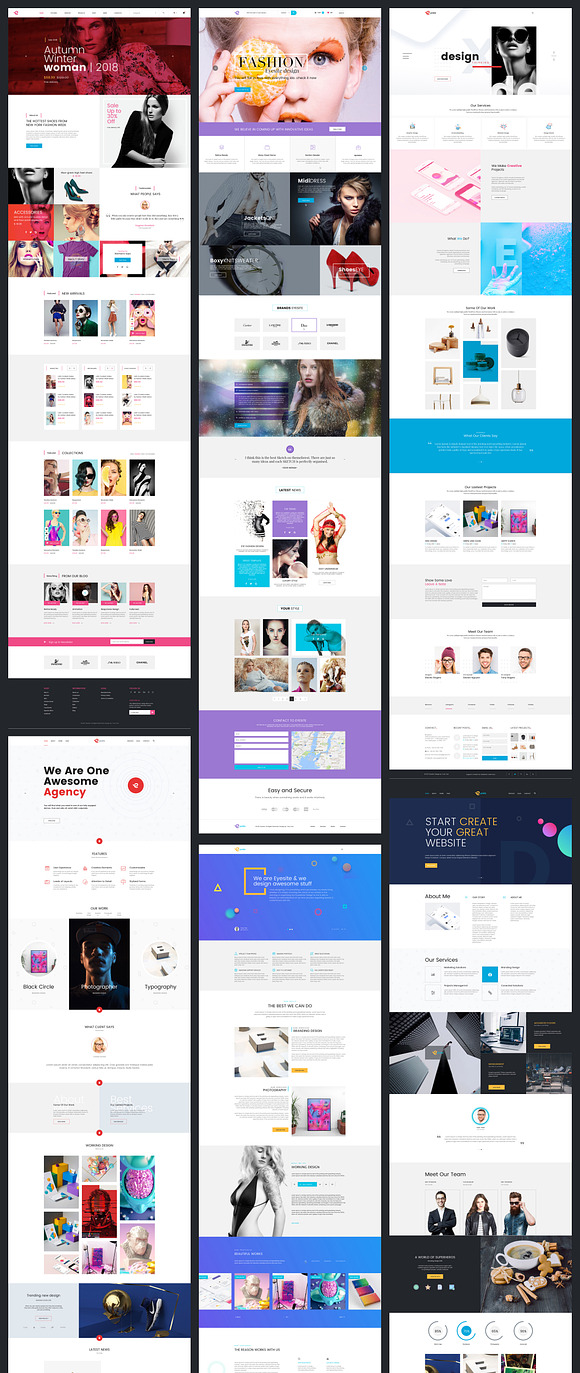 Multi-Prupose Sketch Template UI Kit in UI Kits and Libraries - product preview 7