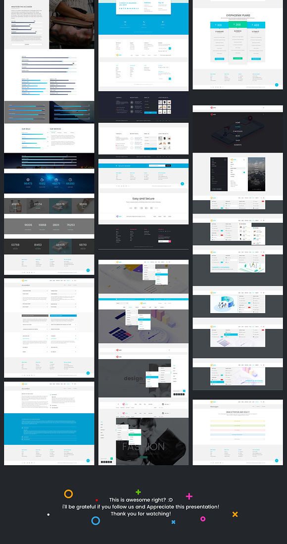 Multi-Prupose Sketch Template UI Kit in UI Kits and Libraries - product preview 20
