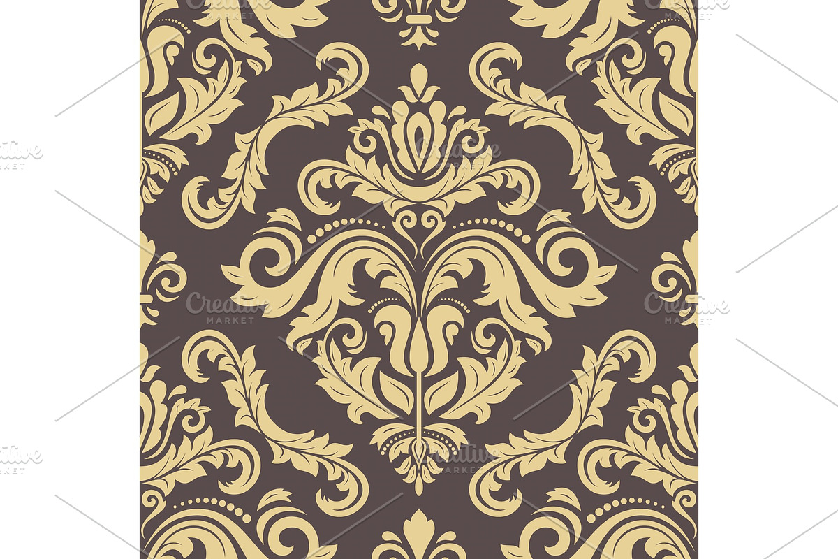 Orient Seamless Vector Background in Patterns - product preview 8