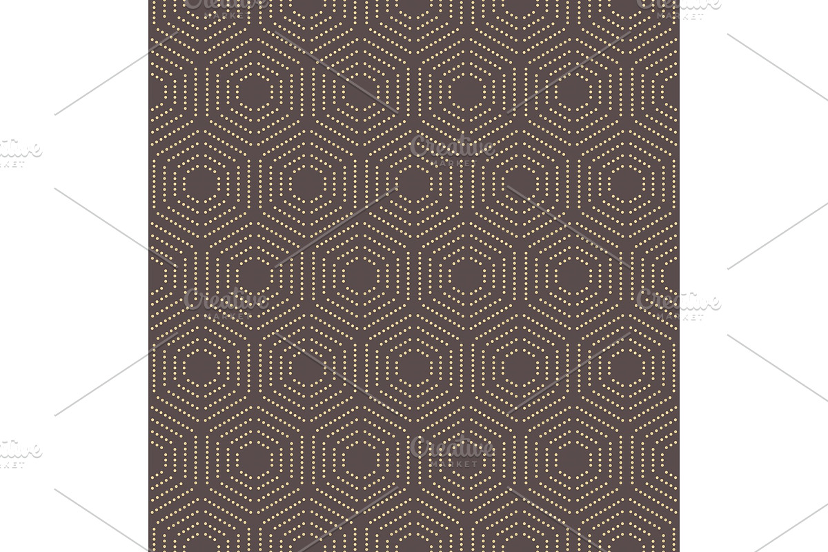 Modern Vector Seamless Dotted Pattern in Patterns - product preview 8