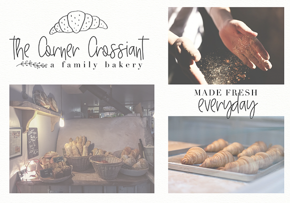 Baked Goods - Handwritten Font in Script Fonts - product preview 1