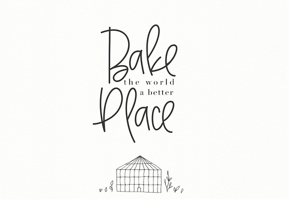 Baked Goods - Handwritten Font in Script Fonts - product preview 4