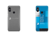 Redmi Note 5 Pro 3d IMD Case Mockup 