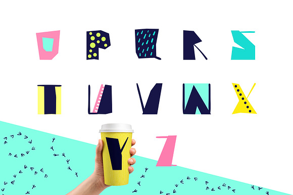 Spink alphabet | letters, graphic in Illustrations - product preview 2