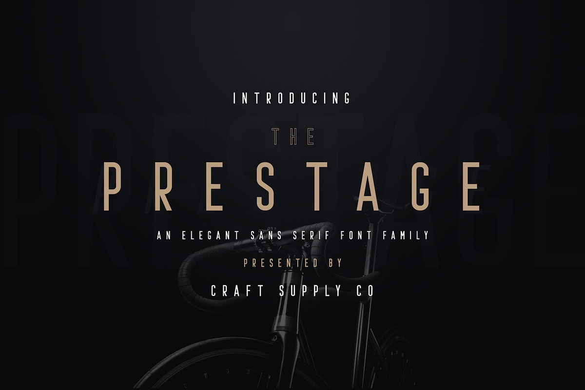 Prestage Font Family in Website Fonts - product preview 8