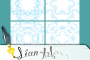Set of seamless patterns - Guilloche
