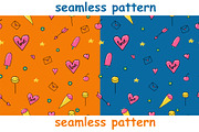 Cute seamless pattern!