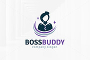Boss Buddy Logo Template