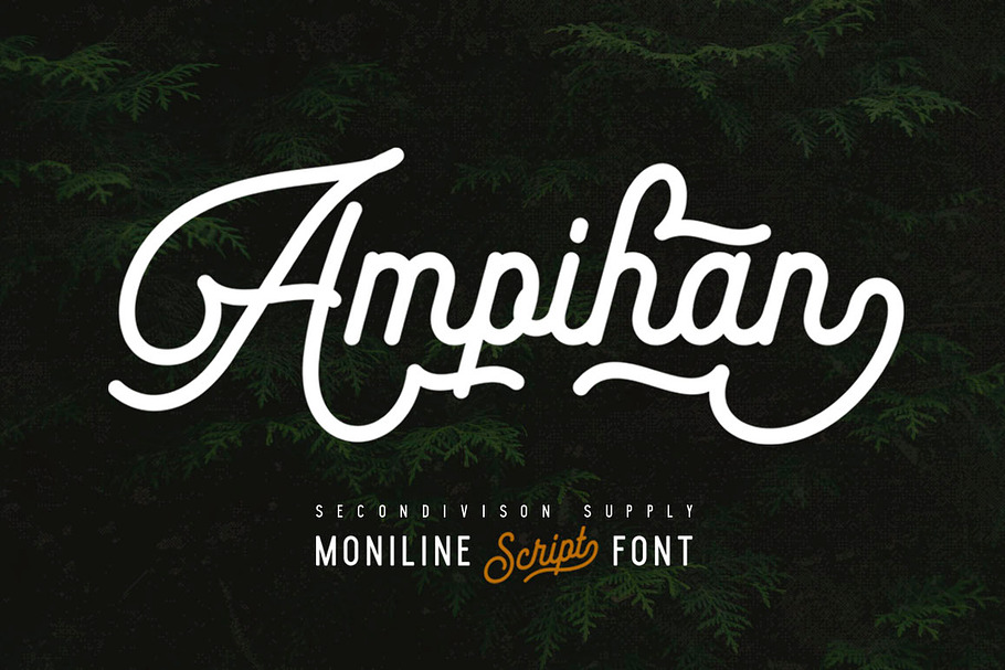 Ampihan in Script Fonts - product preview 8