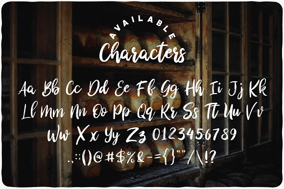 Bakehouse typeface in Script Fonts - product preview 1