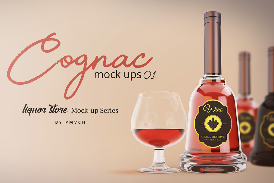 Cognac Mockup in Product Mockups - product preview 8