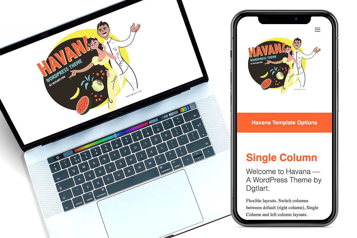Havana – WordPress Theme in WordPress Minimal Themes - product preview 8