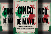 Cinco De Mayo Party Flyer Template