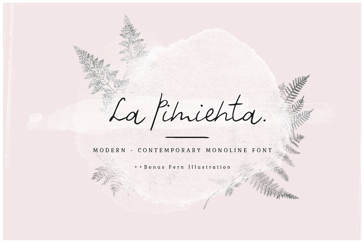 La Pimienta. in Script Fonts - product preview 8