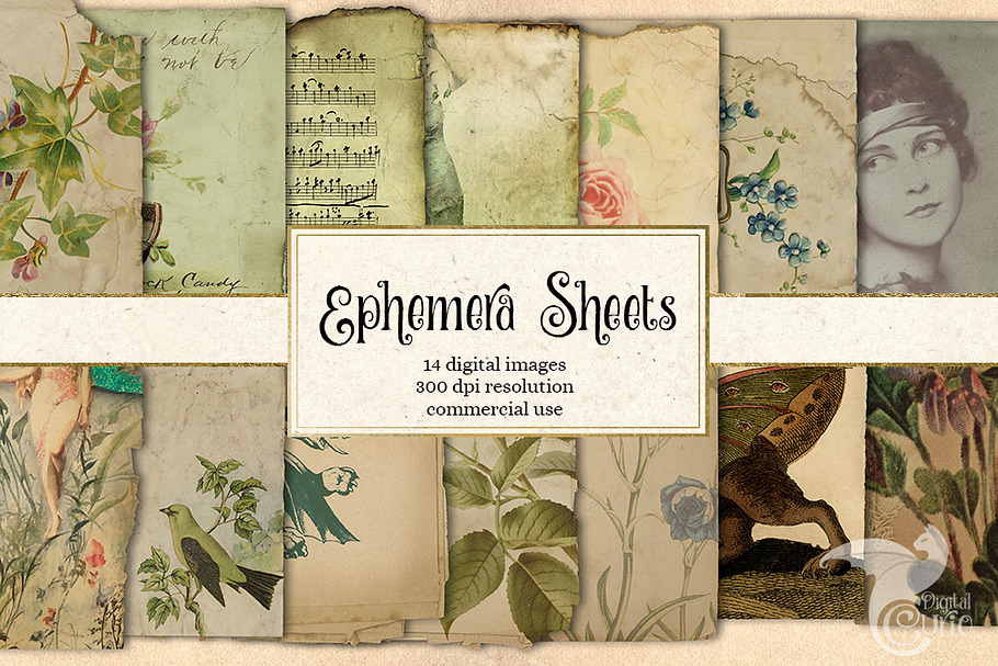 Ephemera Sheets