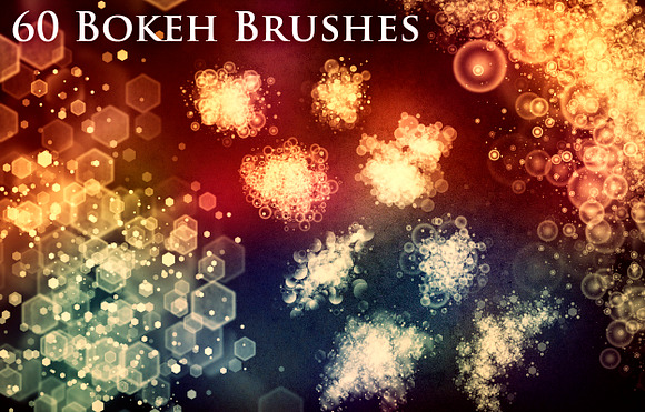 60 Bokeh Brushes & PNGs in Photoshop Brushes - product preview 8