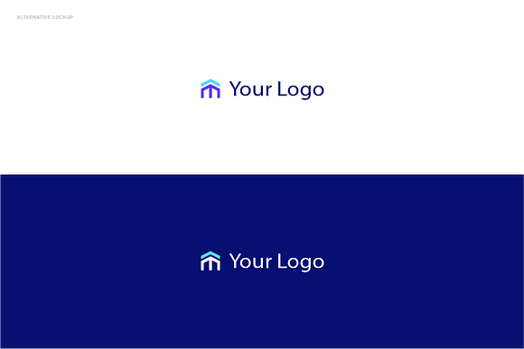 Arrow + Bank Logo Template in Logo Templates - product preview 1