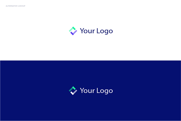 Checkmark + Transactions Logo  in Logo Templates - product preview 1