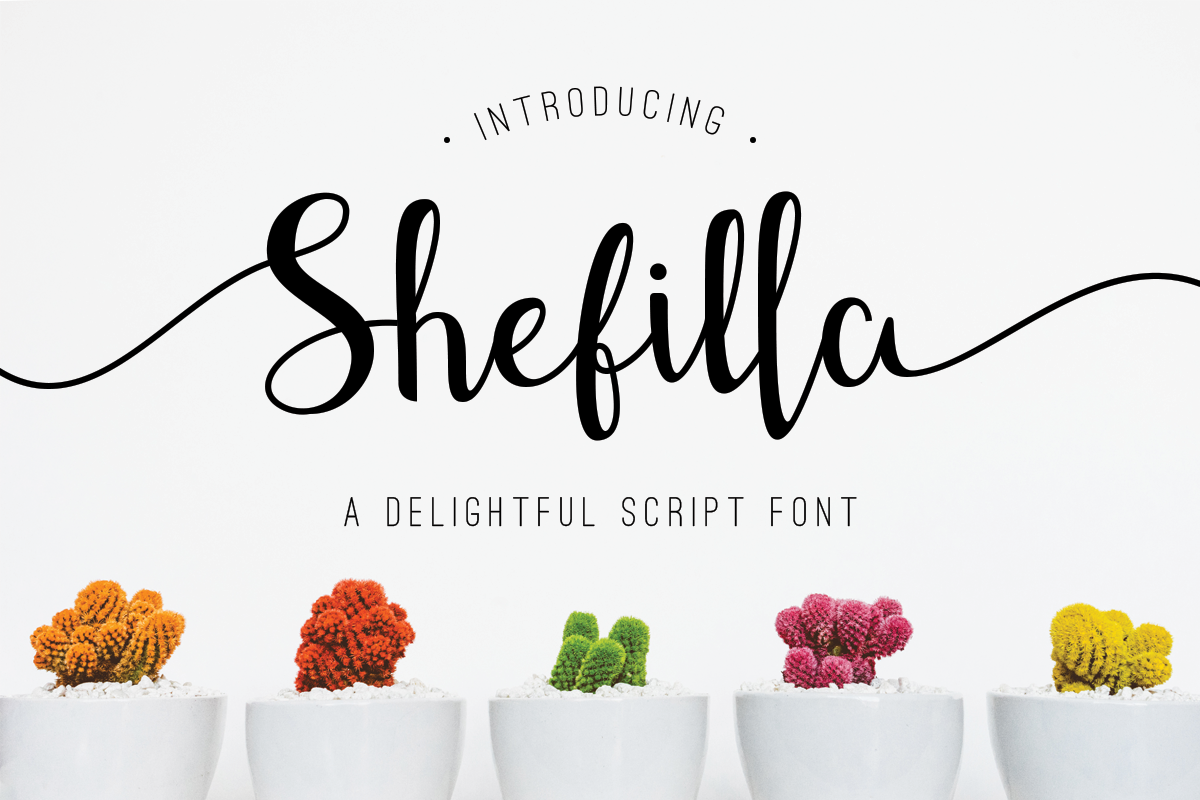 Shefilla Script Font in Script Fonts - product preview 8