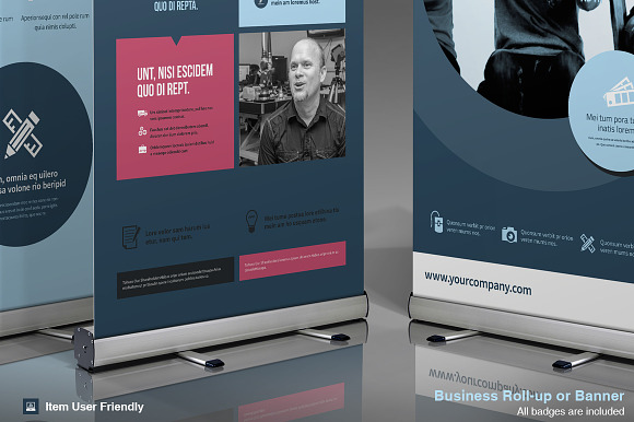 Business Roll-Up Vol. 2 PSD in Flyer Templates - product preview 2