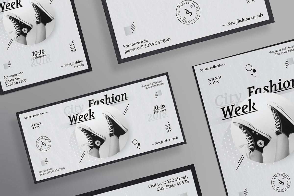 Flyers | Fashion Week in Flyer Templates - product preview 8