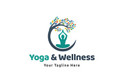Yoga & Wellness Logo