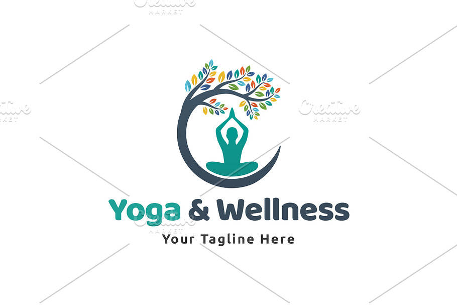 Yoga & Wellness Logo