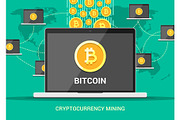 Cryptocurrency bitcoin world mining