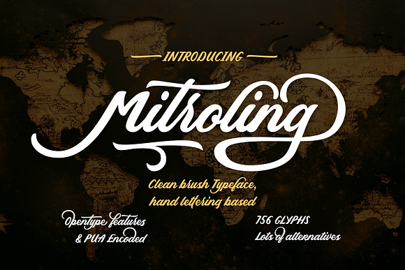 Mistroling in Script Fonts - product preview 2