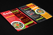 4 Cooking Posters / Flyers A4 Temp