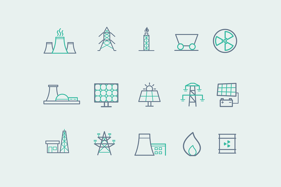 15 Power Station Icons