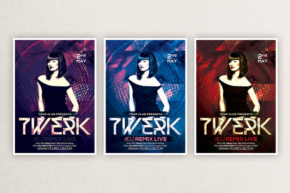 Avika 2 in Flyer Templates - product preview 2