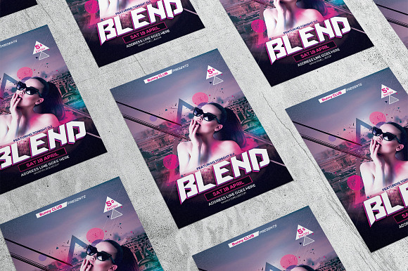 Blend 1 in Flyer Templates - product preview 4
