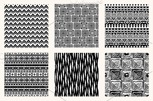 Ethnic seamless patterns in Patterns - product preview 1