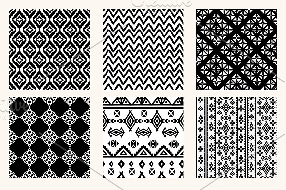 Ethnic seamless patterns in Patterns - product preview 2