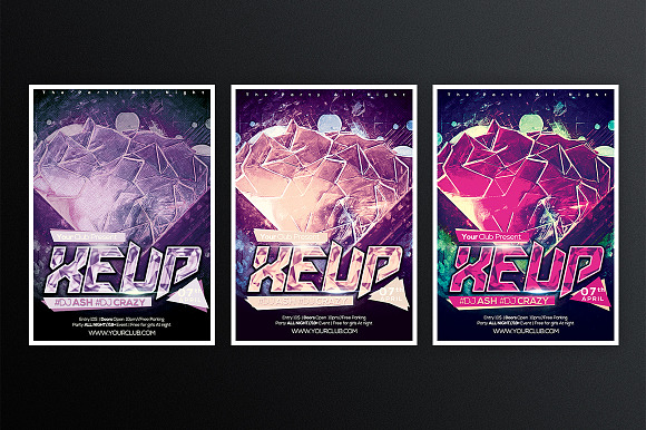 Deep House 1 in Flyer Templates - product preview 1